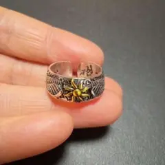 シルバー メキシカン インディアン ナバホ ヴィンテージリング アメカジ