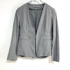 セオリーリュクス⭐︎theory luxe⭐︎ノーカラージャケット⭐︎グレー⭐︎S