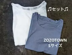 夏ニットドット柄＆インナーセット Sサイズ ZOZOTOWN