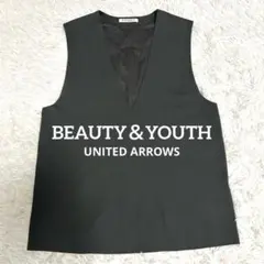 【BEAUTY&YOUTH 】ユナイテッドアローズ トリコットカットソー ベスト