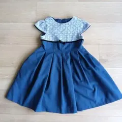 CHOPIN deux 110 デニム地ワンピース　女の子