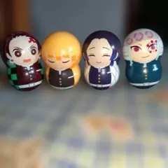 鬼滅の刃　クーナッツ　4個　炭治郎、善逸、しのぶ、天元