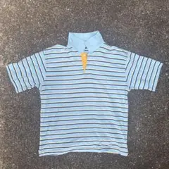 90s OLD GAP ボーダーポロシャツ　y2k 短丈　archive