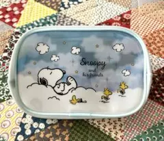 スヌーピー 一番くじ　ポーチ ブルー