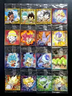 ドラゴンボール ウエハース 超戦士15 超絶感謝の十周年 16枚 まとめ売り