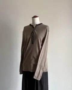 90s Jacquard Piping Design L/S Cut-sewのサムネイル