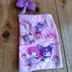 マクドナルド マイメロ クロミ 巾着