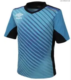 umbro サッカーシャツ 半袖 青・黒