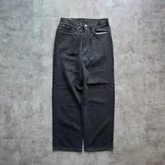 【W34 L36】levi's バギー ブラックデニム リーバイス 550