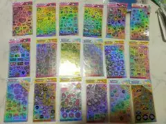 サンリオキャラクター ホログラムシール18こセット