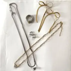 アクセサリー まとめ売り ネックレス ピアス リング アクセサリー まとめ売り リング ネックレス ピアス 83点セット