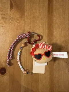 日焼けハローキティ サングラス キーホルダー
