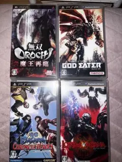 PSP ゲーム4本セット　破格！