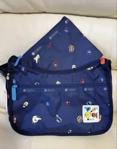 【新品】レスポートサックセサミストリートショルダーバッグポーチ付き