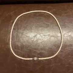 ローズモチーフ パールネックレス