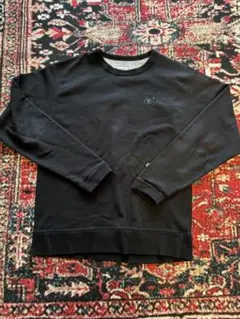 Champion ブラック クルーネック トレーナー M