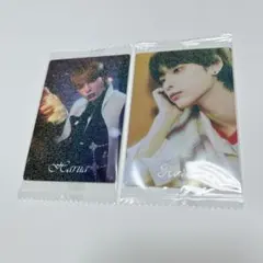 &TEAM ツインウエハース ステッカー シール HARUA ハルア 2種