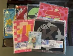 一番くじONE PIECE 想い描く未来 タオル6枚セット + キーホルダーのサムネイル