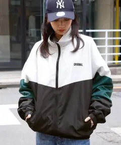 ORIGINAL ナイロンジャケット カラーブロック