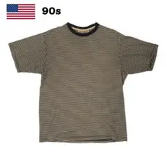 90’s USA ST.JOHN’S BAY マルチボーダーTシャツ