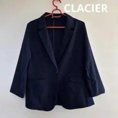 ▽CLACIER　グラシア　ハニーズ　テーパードジャケット　M　ネイビー