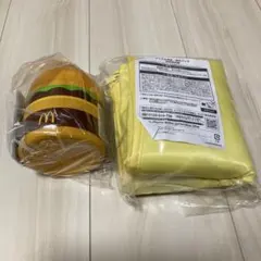 マクドナルド　福袋　ハンバーガー型スープジャー 、保温・保冷バッグ