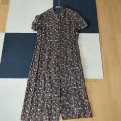 Burberry's 花柄ワンピース マキシ丈　リネン　麻　チャイナ風のサムネイル