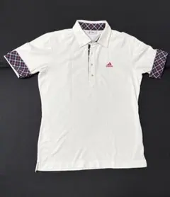 アディダス　ゴルフ　シャツ　メンズ　Ｍ　テーラーメイド　ホワイト　オークリー