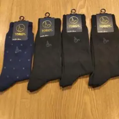 【新品未使用品】TOROY ソックス4足組