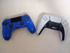 PS5/PS4用コントローラー2個セット【ジャンク】（動作未確認）
