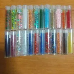 ビーズセット 24本入り 多様な色