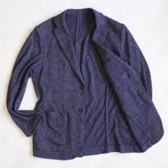 BEAMS HEART アンコンテーラードジャケット ネイビー L