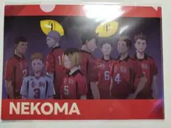 ハイキュー　ハイフラ　クリアファイル　音駒