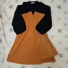 140cm 長袖ワンピース　ikka