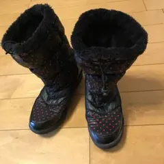 スノーブーツ　瞬足　レモンパイ　22.0cm