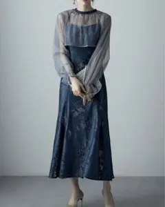 3wayシフォンボレロ&レースキャミドレス ワンピース