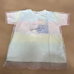 ANAP KIDS グラデーション チュール Tシャツ M 115-125のサムネイル