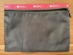 レスポートサック 付録 ポーチ 大きめ グレー ピンク