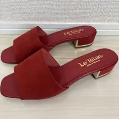 新品Le Talon サンダルミュールLサイズのサムネイル
