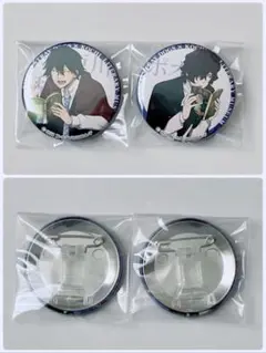 ブルーロック 糸師凛 潔世一 プリンセスカフェ コラボ 原画 缶バッジ