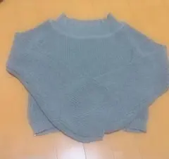 SHEIN オフショルダーリブニットセーター