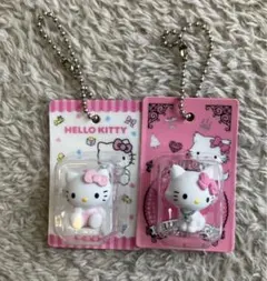 サンリオ　キティ　パッケージミニチュアコレクション　ガチャ　2種