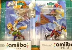 amiibo フォックス ファルコ 2体セットのサムネイル
