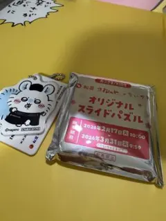 松屋×ちいかわ　オリジナル食券キーホルダー　 ２点セット