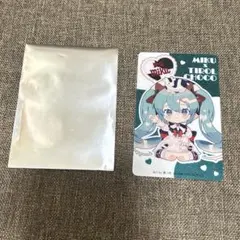 【新品】初音ミク チロルチョコ クリアカード