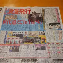 6/14 スポーツ報知 新聞記事 米米CLUB 中島裕翔