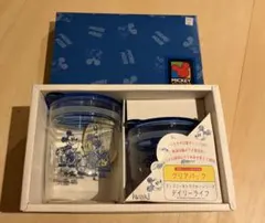 未使用　iwaki ミッキーマウス 耐熱ガラス保存容器 2個セットのサムネイル