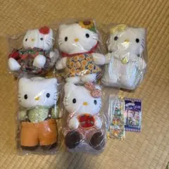 希少品eikoh エイコー ハローキティ 家族 ぬいぐるみ ファミリー