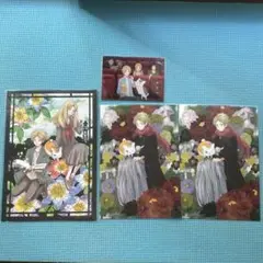 夏目友人帳　映画特典4点セット　ハガキ　下敷き　新品未開封