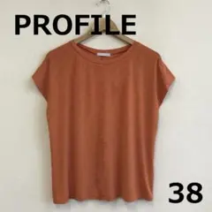 C0410A10【PROFILE】フレンチスリーブカットソー